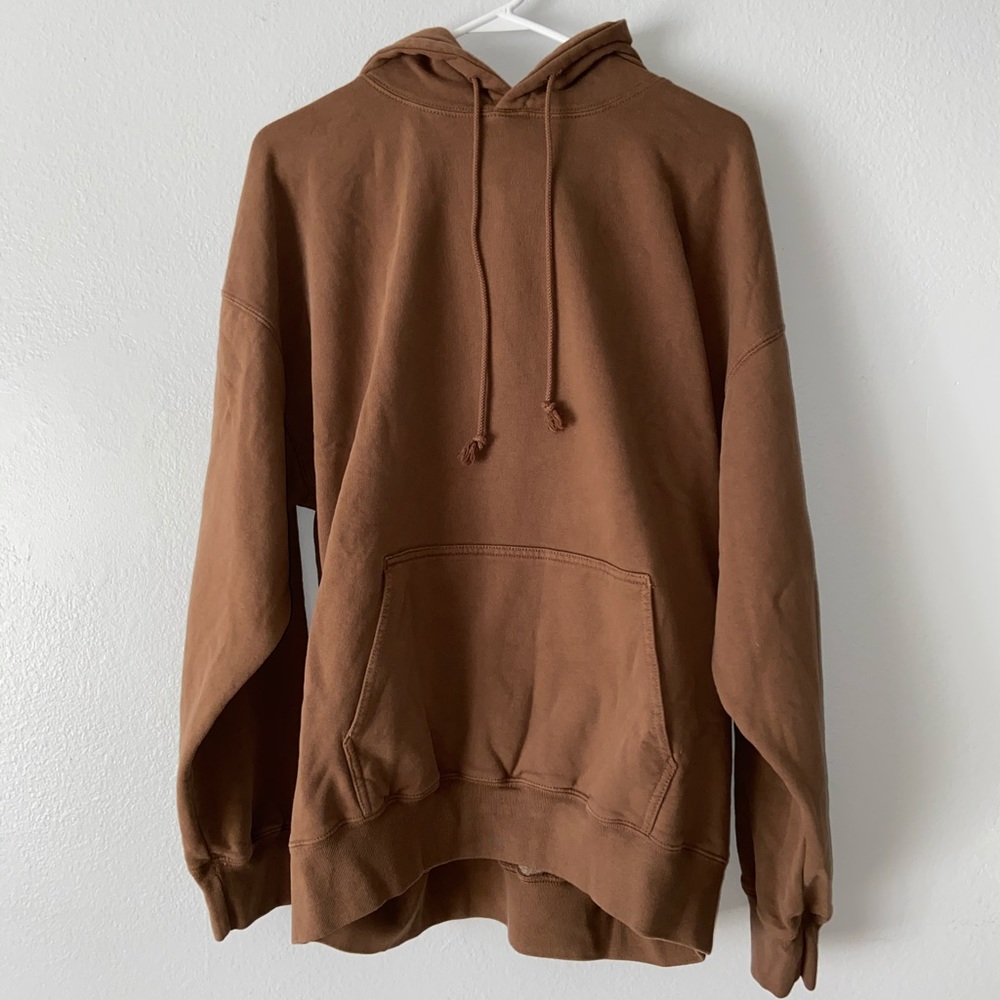 brandy melville brown christy hoodie
